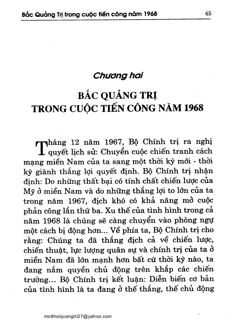 Một thời Quảng trị Chương 2