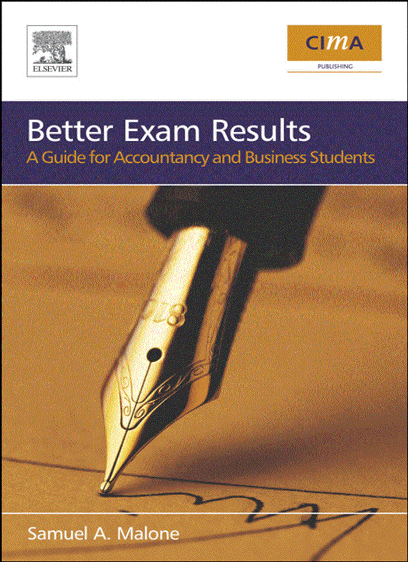 Better Exam results A guide for business accounting