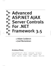 Praise for Advanced ASP NET AJAX Server Controls