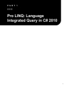 Pro LINQ Language Integrated Query in C 2010