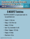 Mosfets objectives