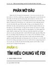 Phân tích ảnh hưởng của vốn FDI đến nền kinh tế việt nam