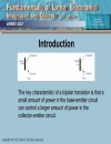 The Bipolar Transistor