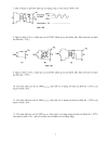 Bài tập cấu kiện điện tử