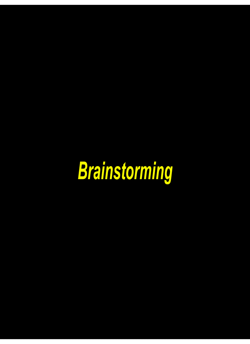 BrainstormingSkill