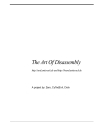 The art of disassembly