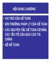 Tổng quan về kế toán tài chính