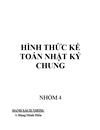 Hình thức kế toán nhật ký chung