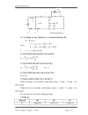 Đồ án kĩ thuật mạch lý thuyết tính toán