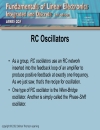 Sine Wave Oscillator Circuits