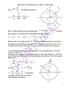 Dùng Đường Tròn Lượng Giác Giải Nhanh Bài Toán Dao Động Điều Hòa