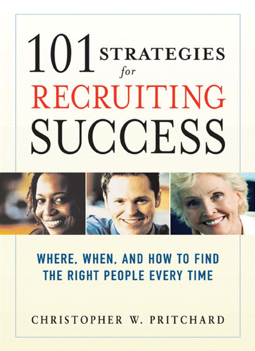 101 Strategies for Recruiting Success