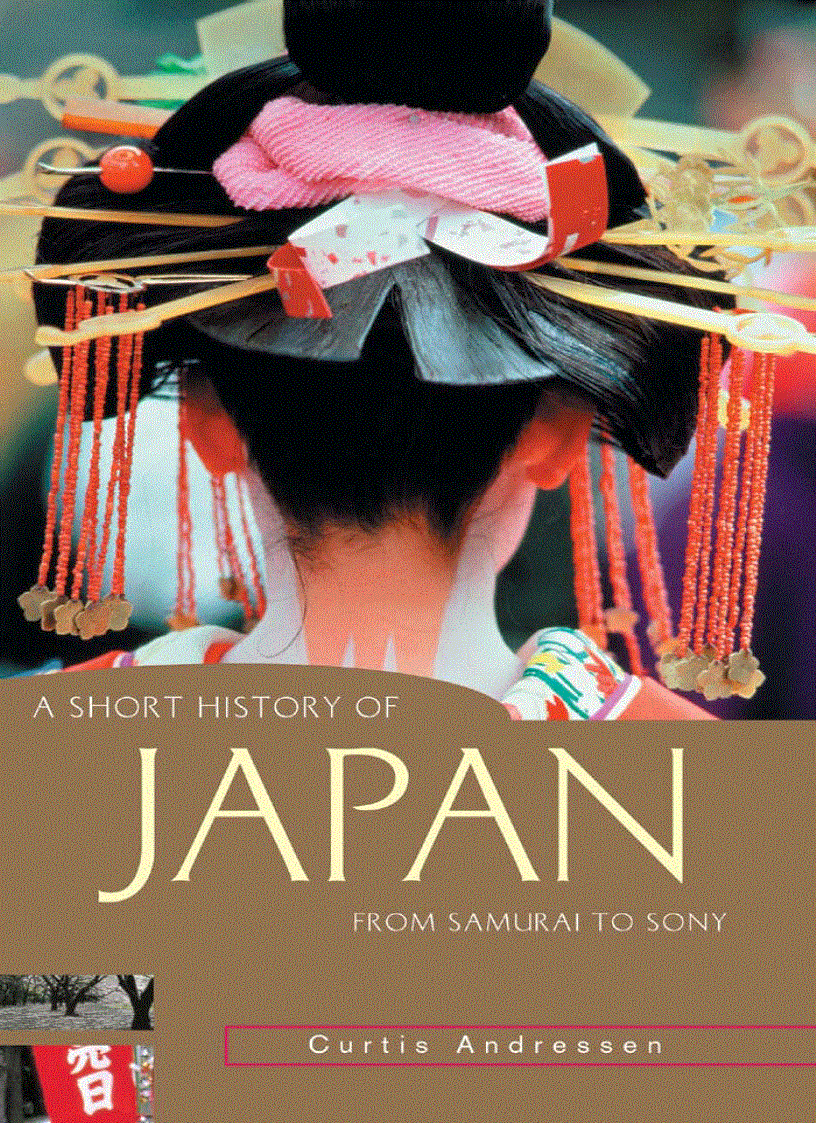 A Short History of Japan From Samurai to Sony