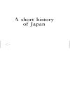 A Short History of Japan From Samurai to Sony