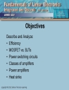 Power Circuits Switching and Amplifying