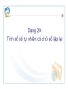 Dạng toán tổ hợp dạng 2 thầy nguyễn anh dũng