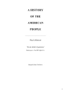 A History Of The American People