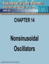 Nonsinusoidal Oscillators