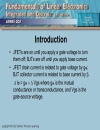 Junction Field Effect Transistors