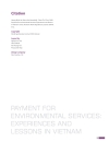 Payment for environment services experiences and lessons in Vietnam