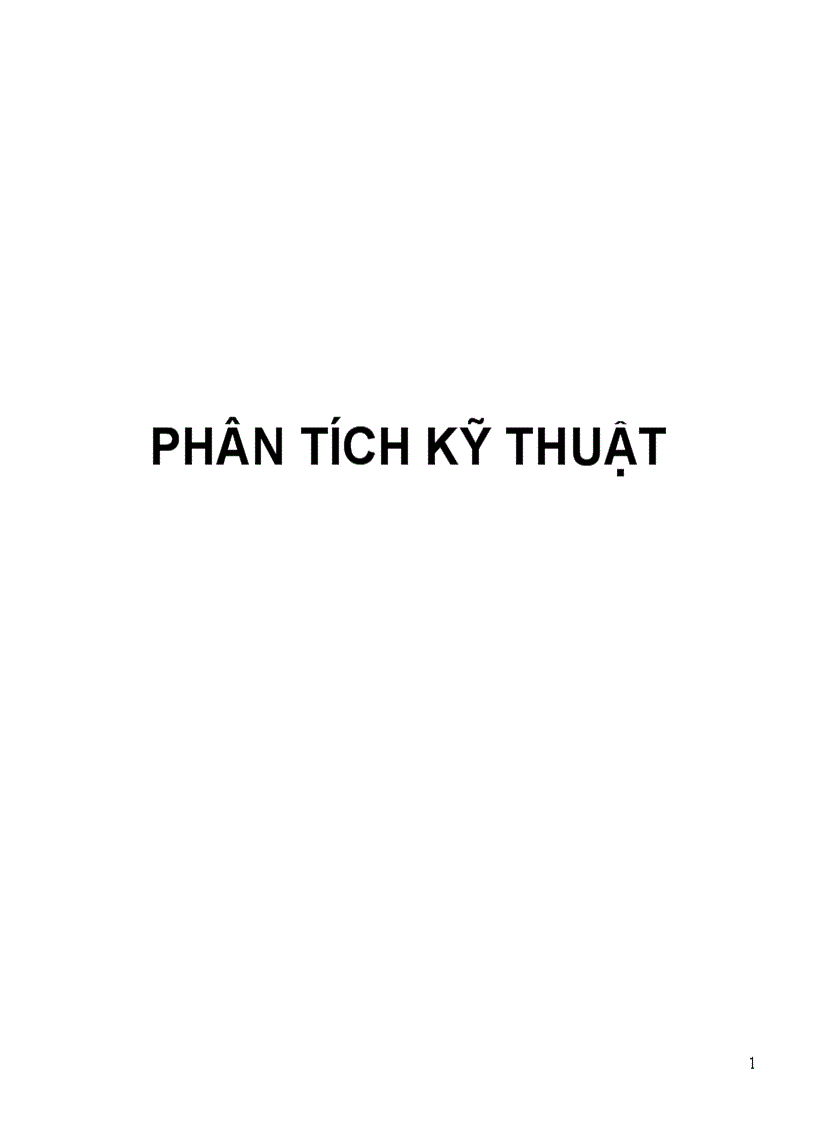 Hướng dẫn phân tích kỹ thuật