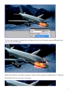 Learn how to create a plane crash in photoshop