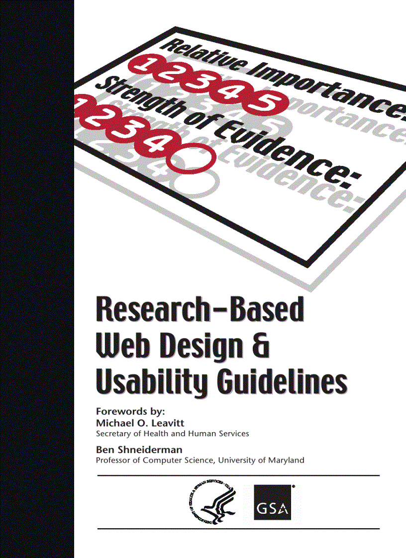 Research Based Web Design Usability Guidelines