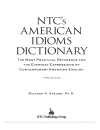 NTCs American Idioms Dictionary