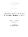 Luận văn tốt nghiệp ĐHSP Hình học trên mặt phẳng MINKOWSKI và chuẩn MAX