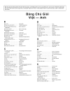 English VietNamese glossary