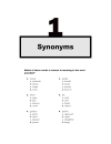 501 Synonym Antonym Questions