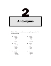 501 Synonym Antonym Questions