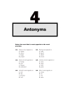 501 Synonym Antonym Questions