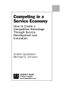 Competing in a Service Economy