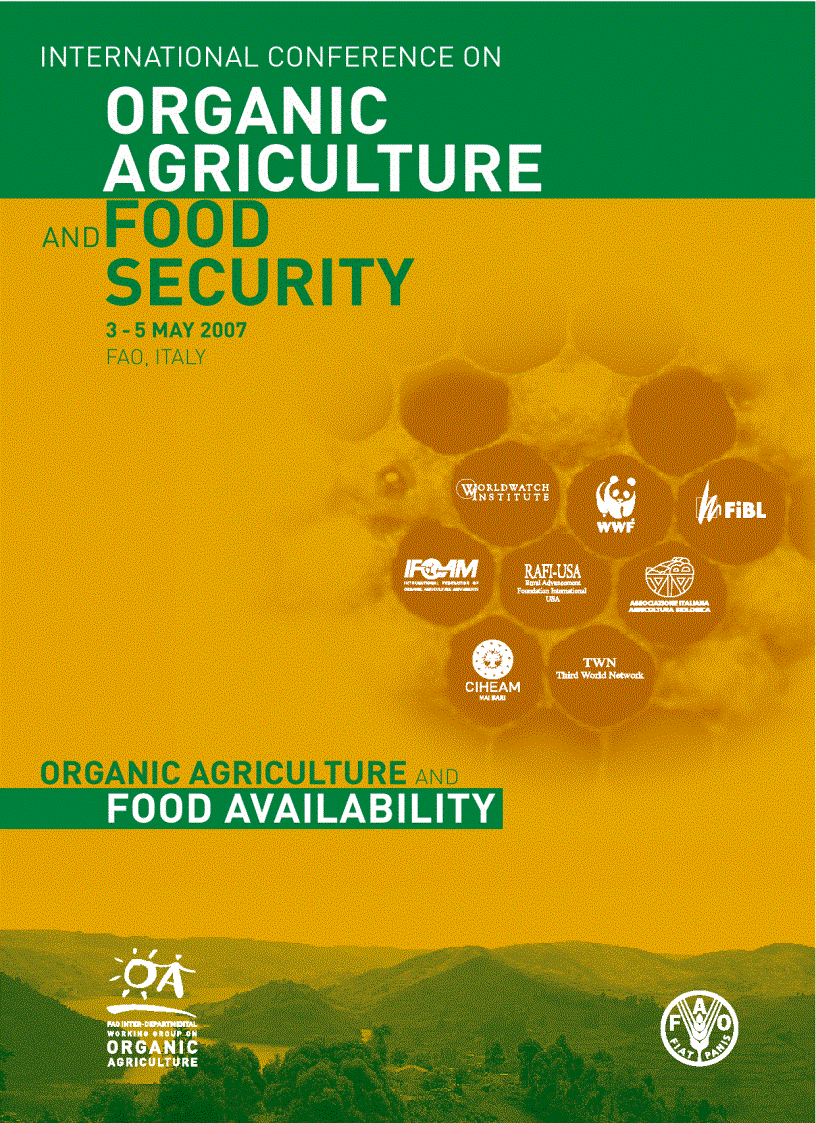 Organic agriculture and food availability