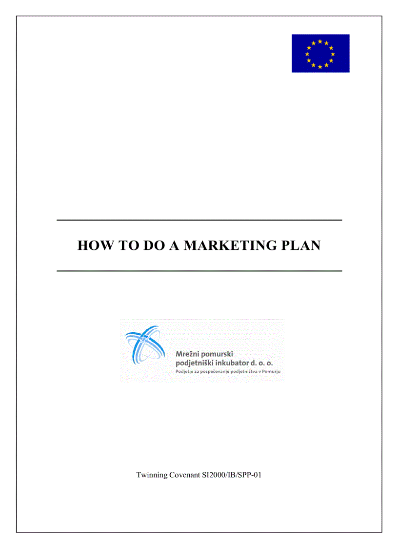 How to do a marketing plan