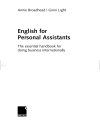 English for personal assistants