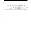 Managerial leadership