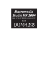 Macromedia Studio MX 2004 All in One for Dummies