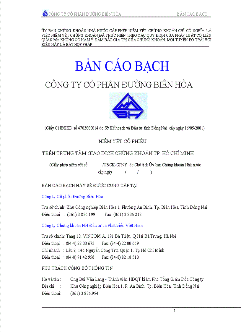 Báo cáo bạch