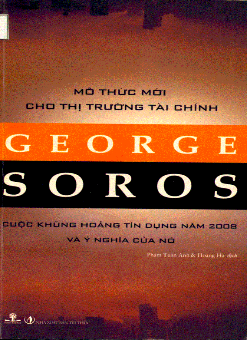 Soros mô thức mới cho thị trường tài chính