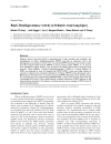 Báo cáo y học Matrix Metalloproteinase Activity in Pediatric Acute Lung Injur