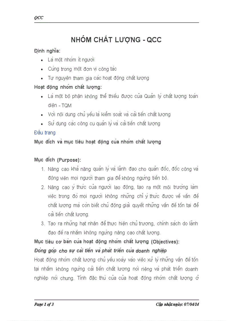 Nhóm chất lượng QCC