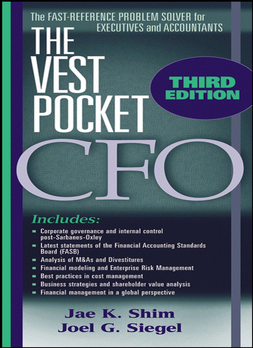 The vest pocket cfo