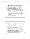 TRADE INSTITUTIONS AND IMPACT Why and how do countries trade