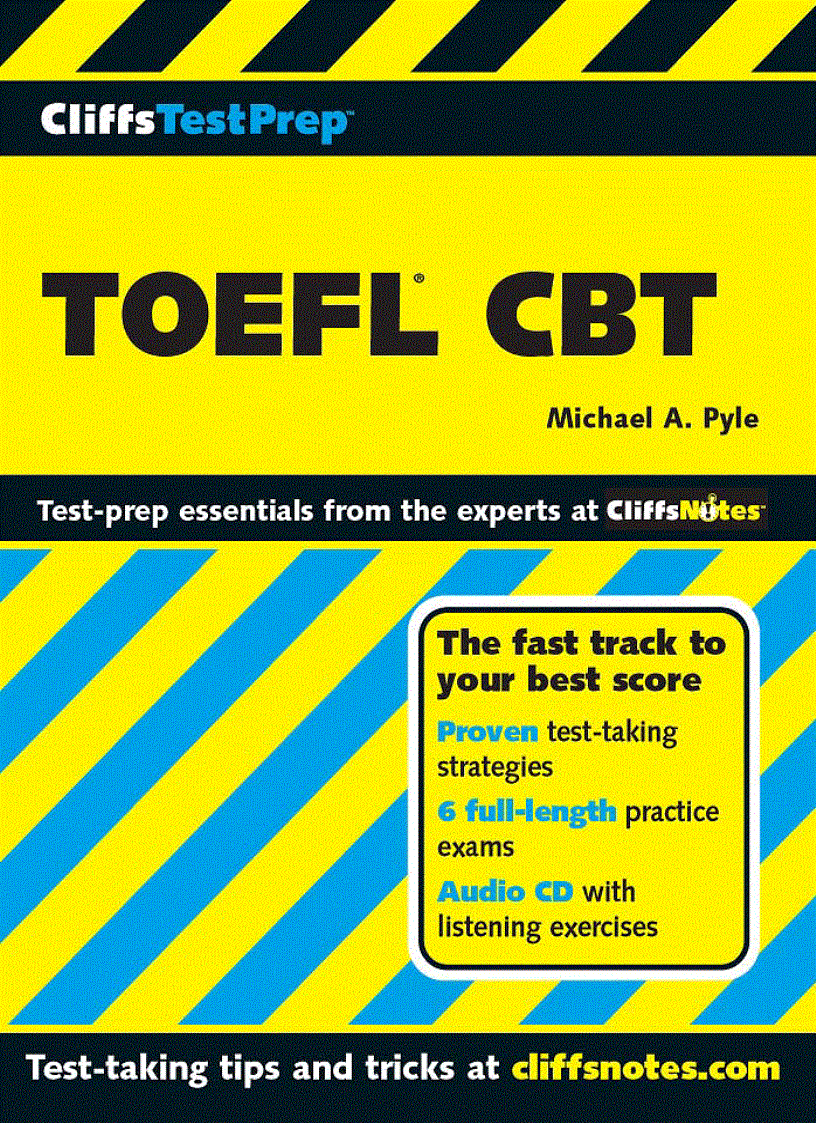 TOEFL CBT BOOK Cliff