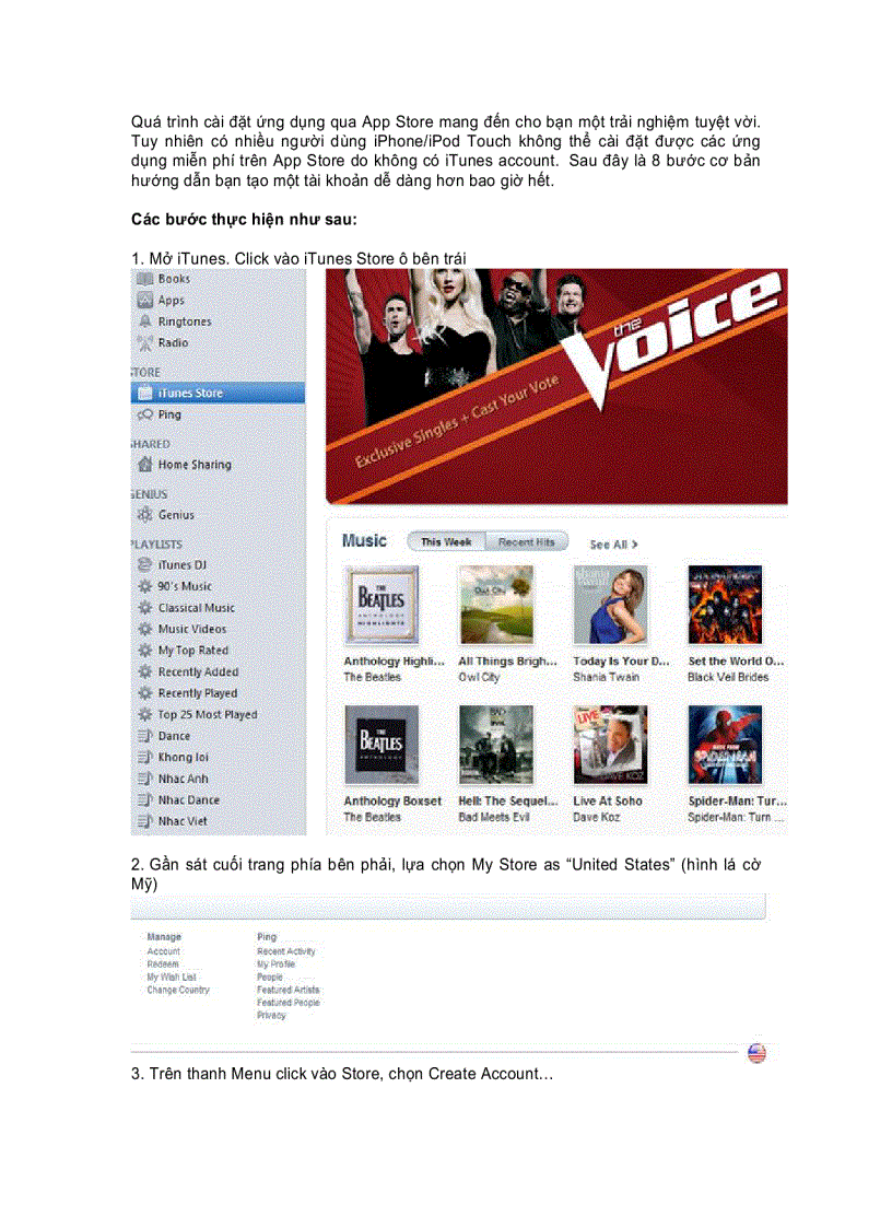 8 bước tạo tài khoản iTunes trên App Store