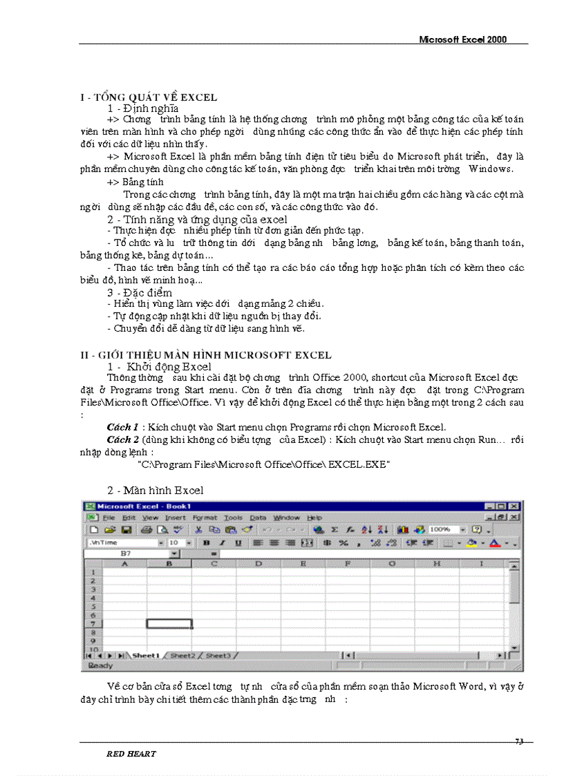 Microsoft Excel 2000