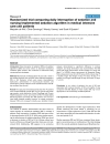 Báo cáo y học Randomized trial comparing daily interruption of sedation and nursing implemented sedation algorithm in medical intensive care unit patients