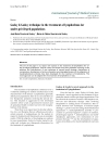 Báo cáo y học Godoy Godoy technique in the treatment of lymphedema for under privileged populations